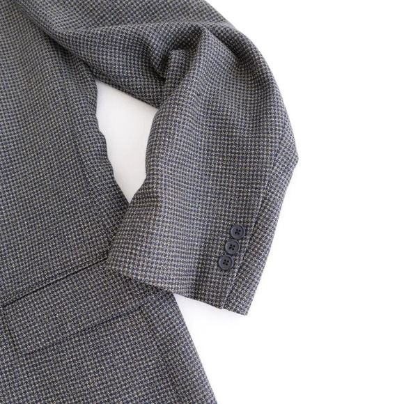 Givenchy Monsieur Grey Tweed Designer Wool Blazer - Picture 13 of 13
